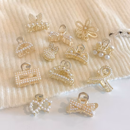 Kids Huge Glitter Mermaid Sequins Bow Hair Clip 8" Bowknot Hairpins Headwear Esg13509