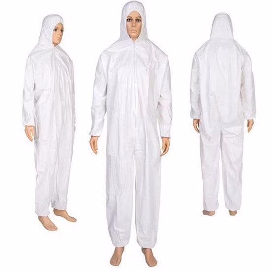 Macacão de proteção EPI branco tipo 5 6