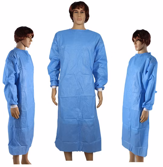 Vestidos cirúrgicos descartáveis ​​do vestido estéril da operação do hospital de SMS SMMS